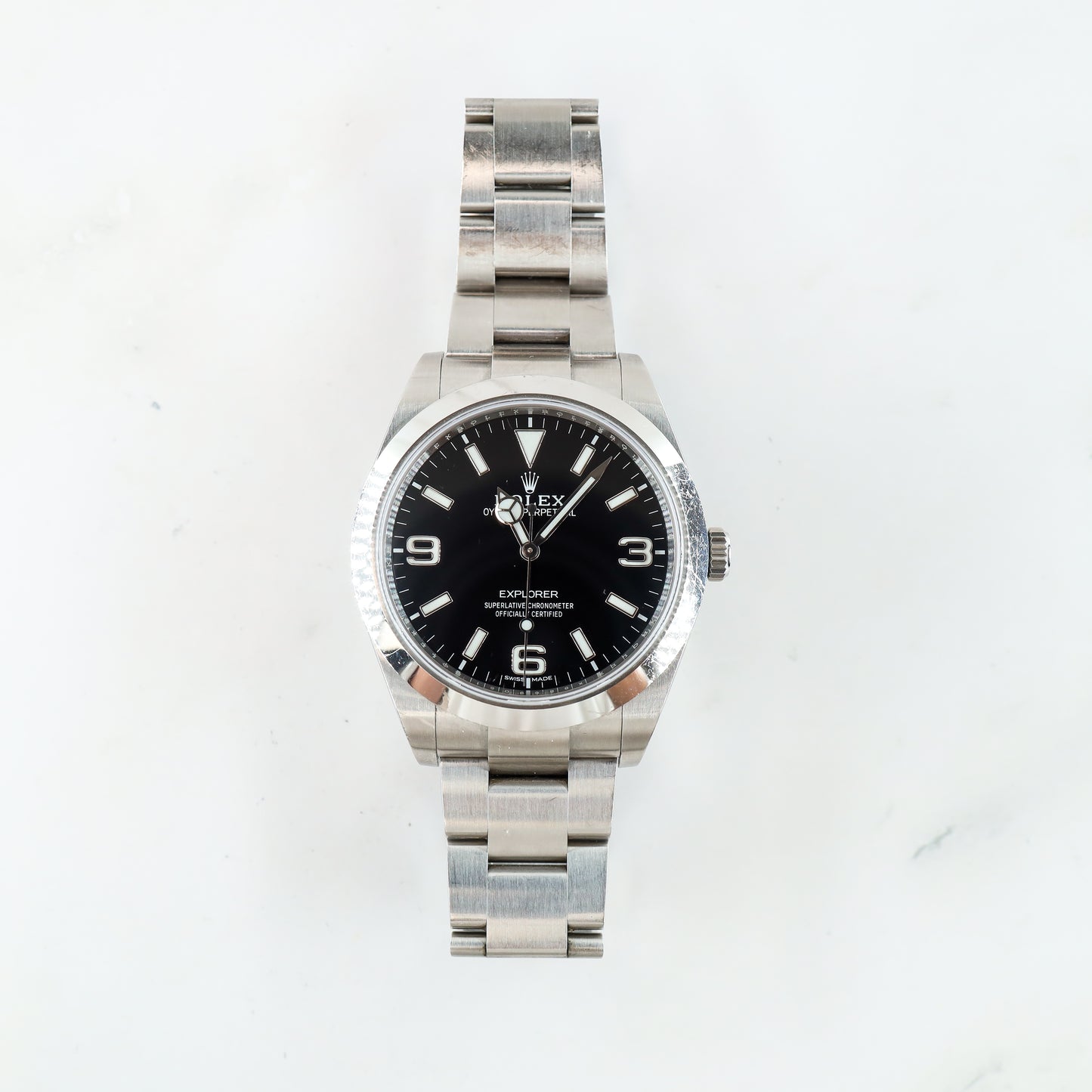 Rolex Explorer 214270 with Card