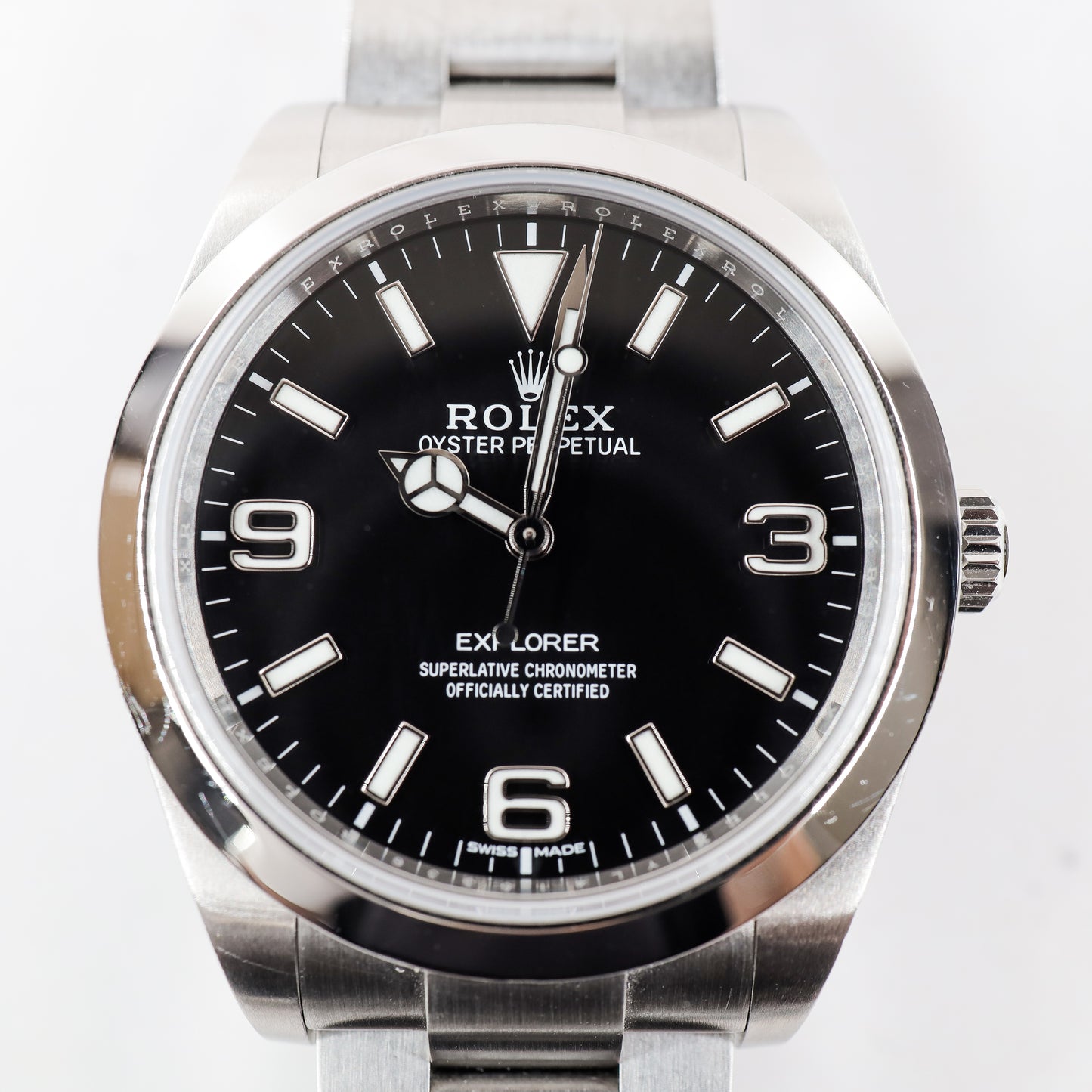 Rolex Explorer 214270 with Card