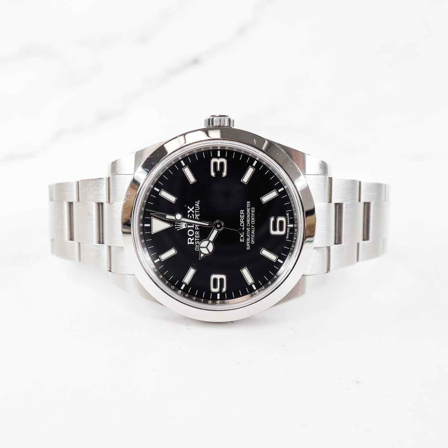 Rolex Explorer 214270 with Card