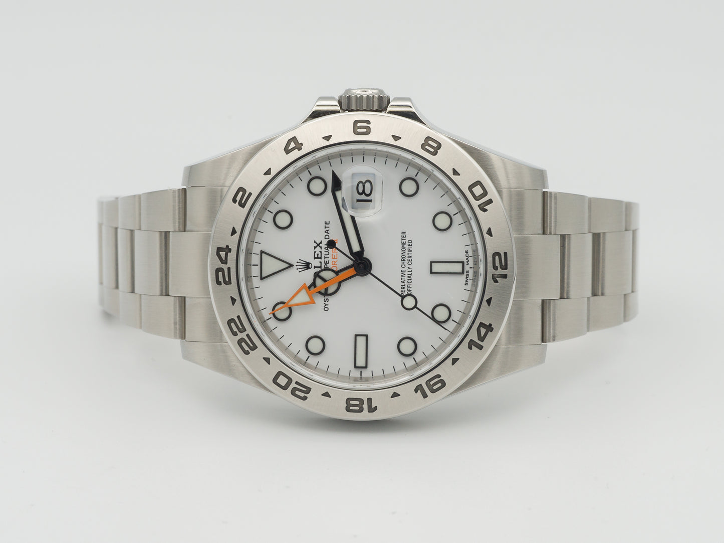 Rolex Explorer II 216570 with Card