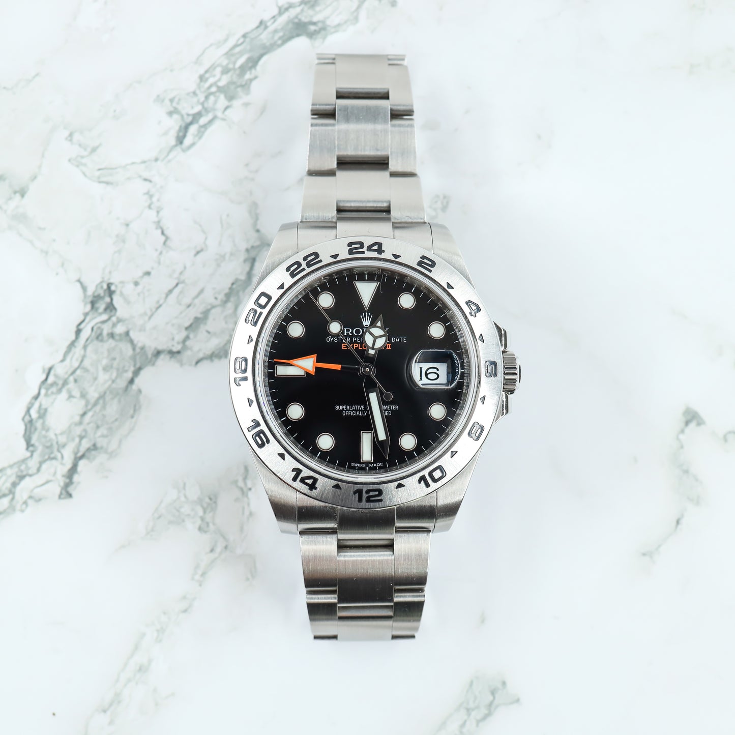 Rolex Explorer II 216570 with Card