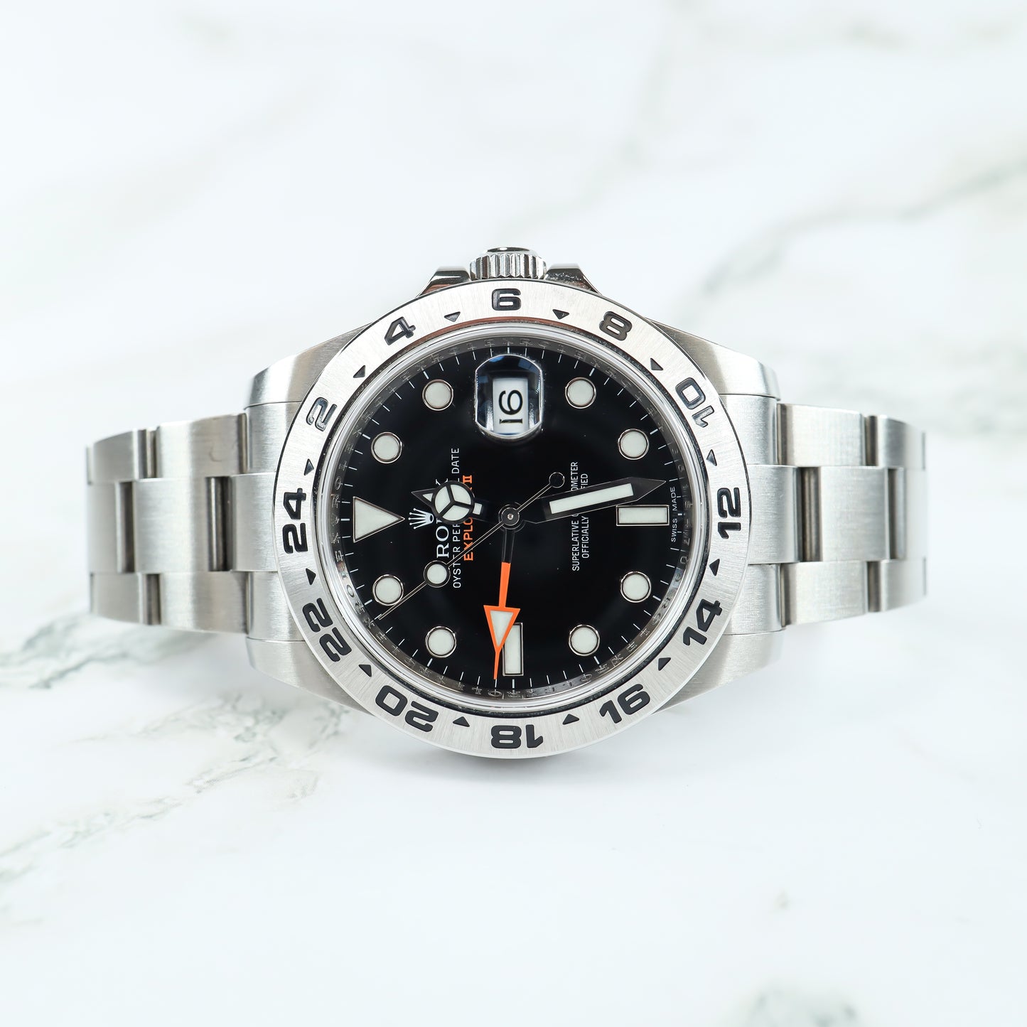 Rolex Explorer II 216570 with Card