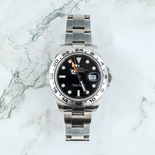 Rolex  Explorer II 216570 with Card