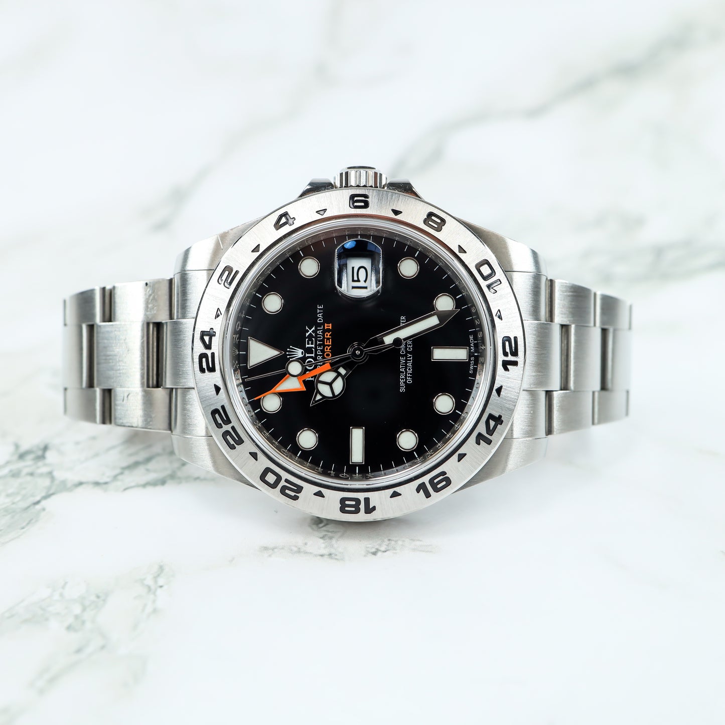 Rolex  Explorer II 216570 with Card