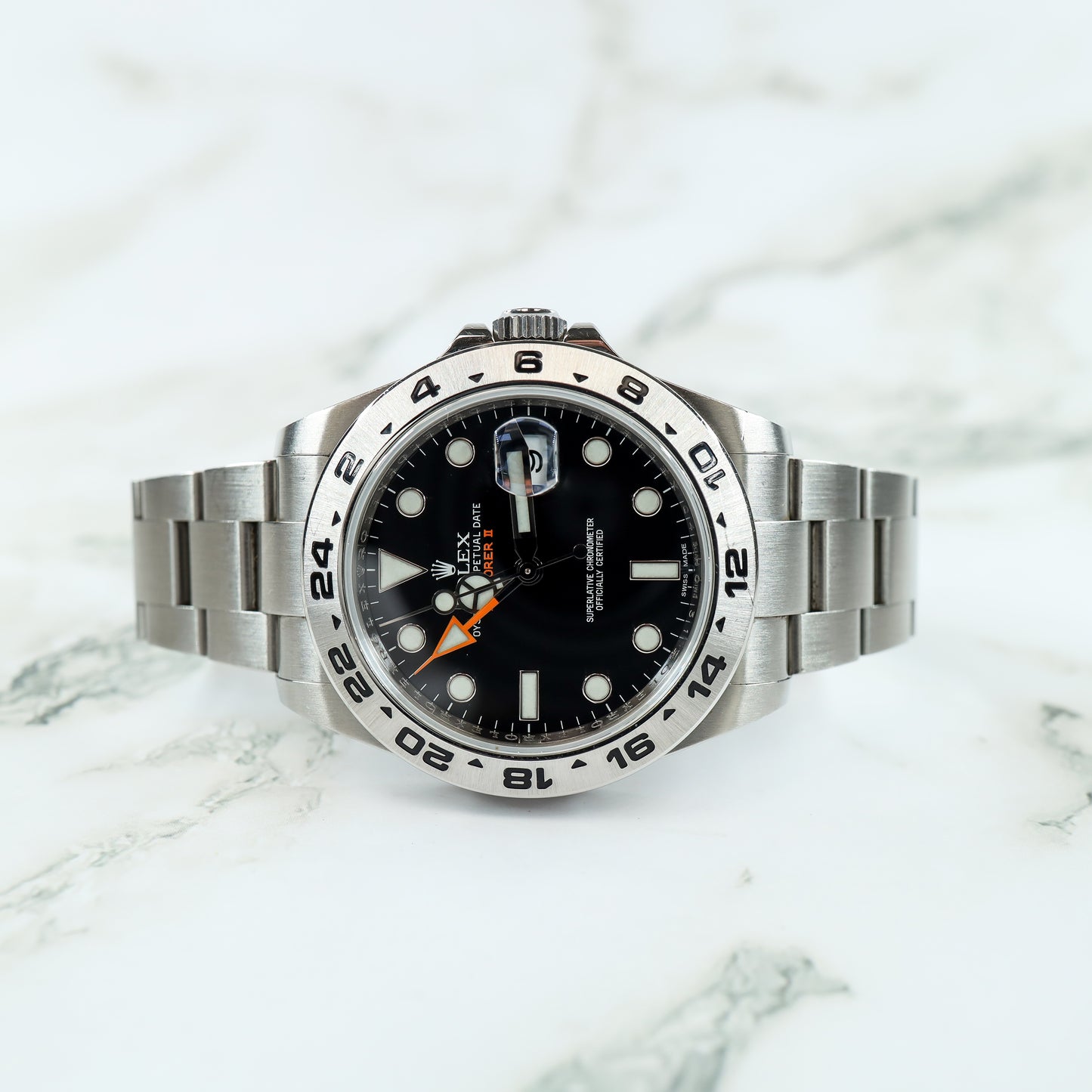 Rolex Explorer II 216570 with Card