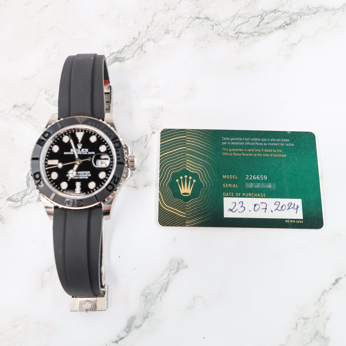 Rolex Yacht-Master 226659 with Card