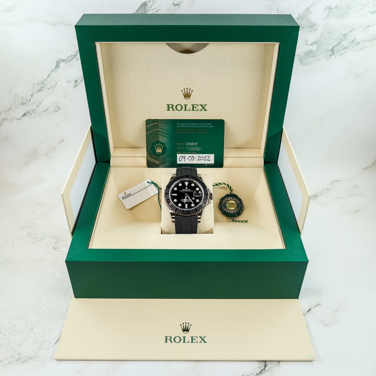 Rolex Yacht Master 226659 Full Set