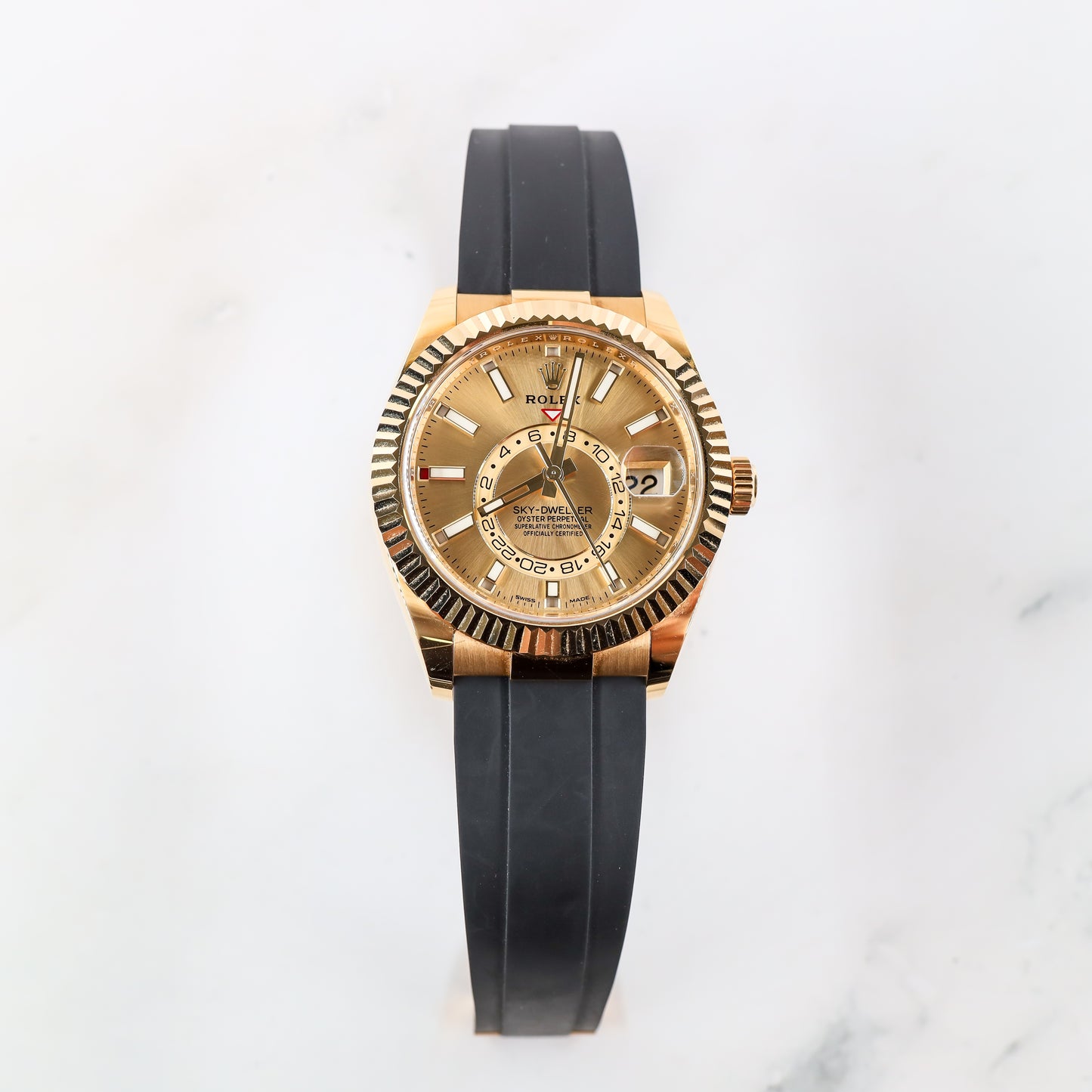 Rolex Sky-Dweller 326238 with Card