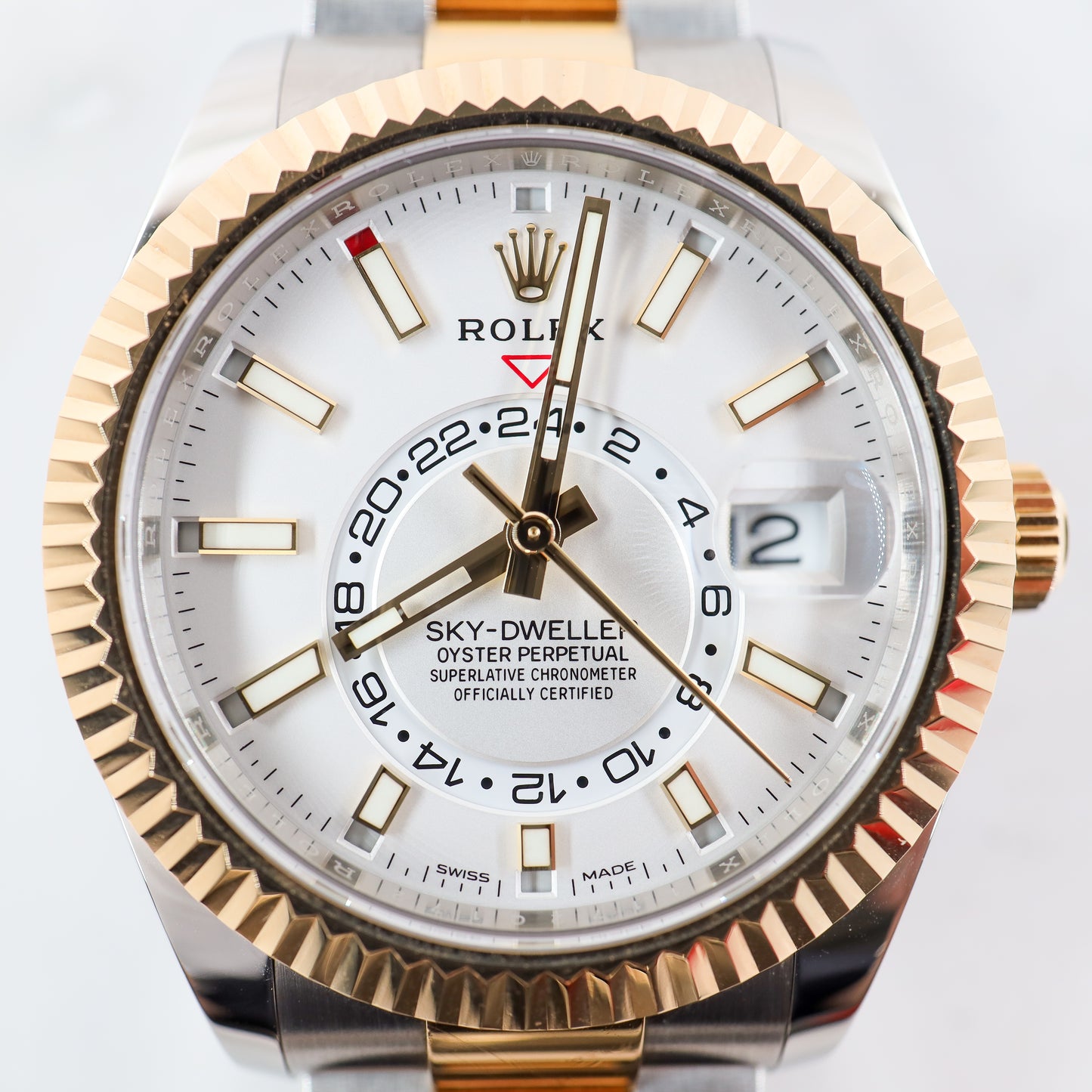 Rolex Sky-Dweller 326933 with Card