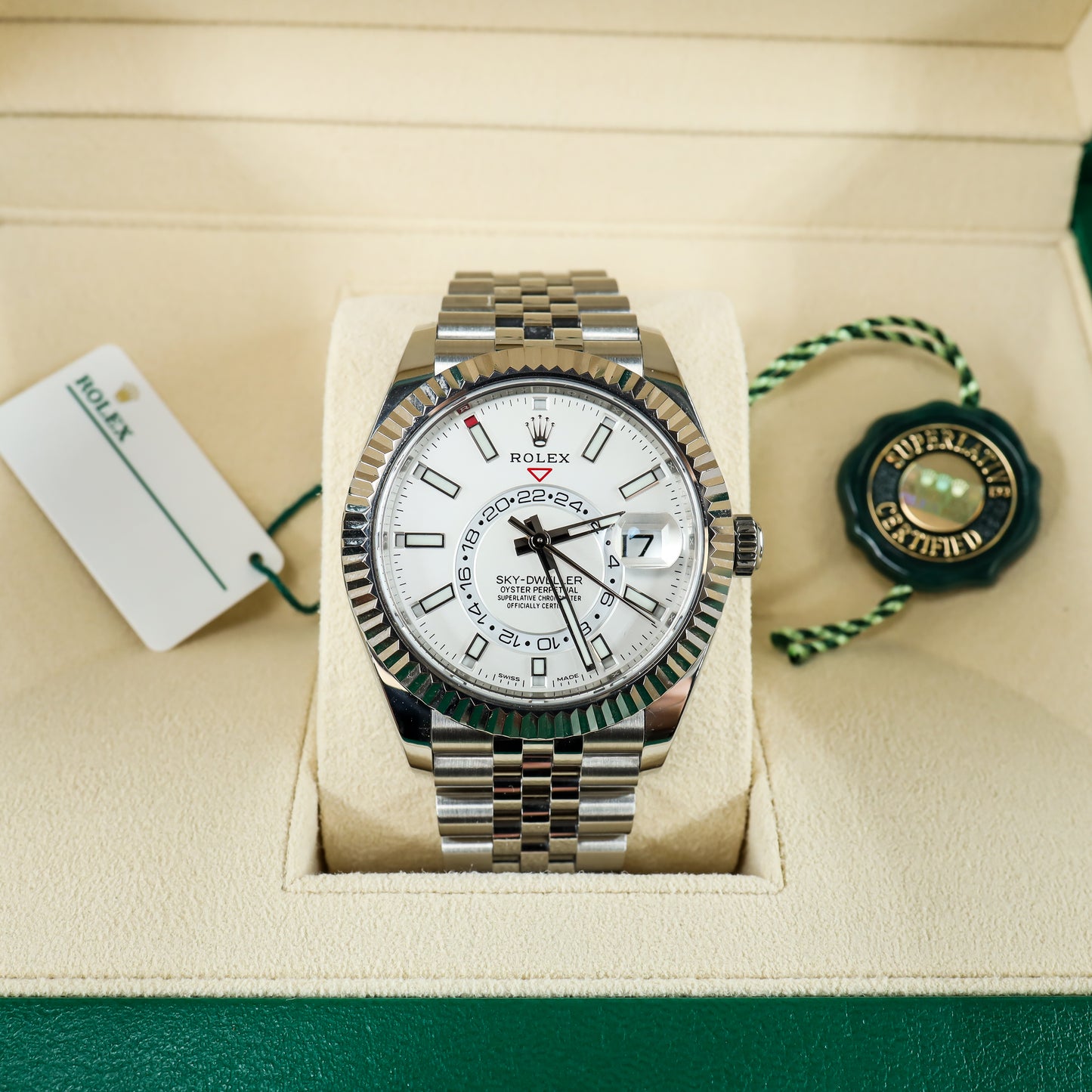 Rolex Sky-Dweller 326934 with Box and Card