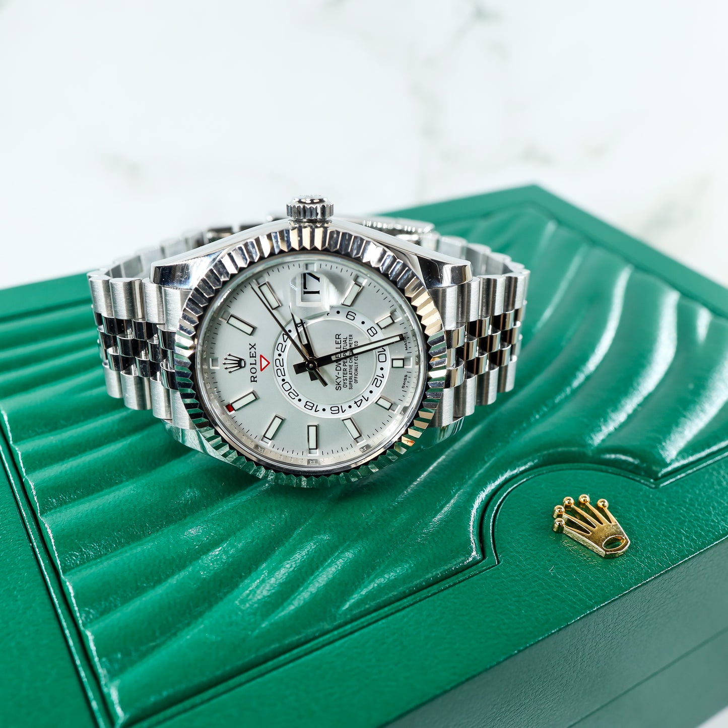 Rolex Sky-Dweller 326934 with Box and Card