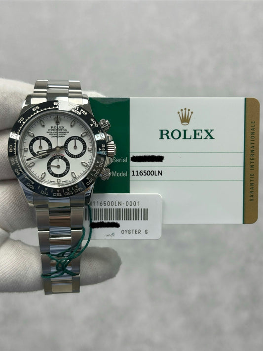 Rolex Cosmograph Daytona 116500LN with Card