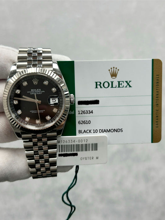 Rolex Datejust 41 126334 with Card
