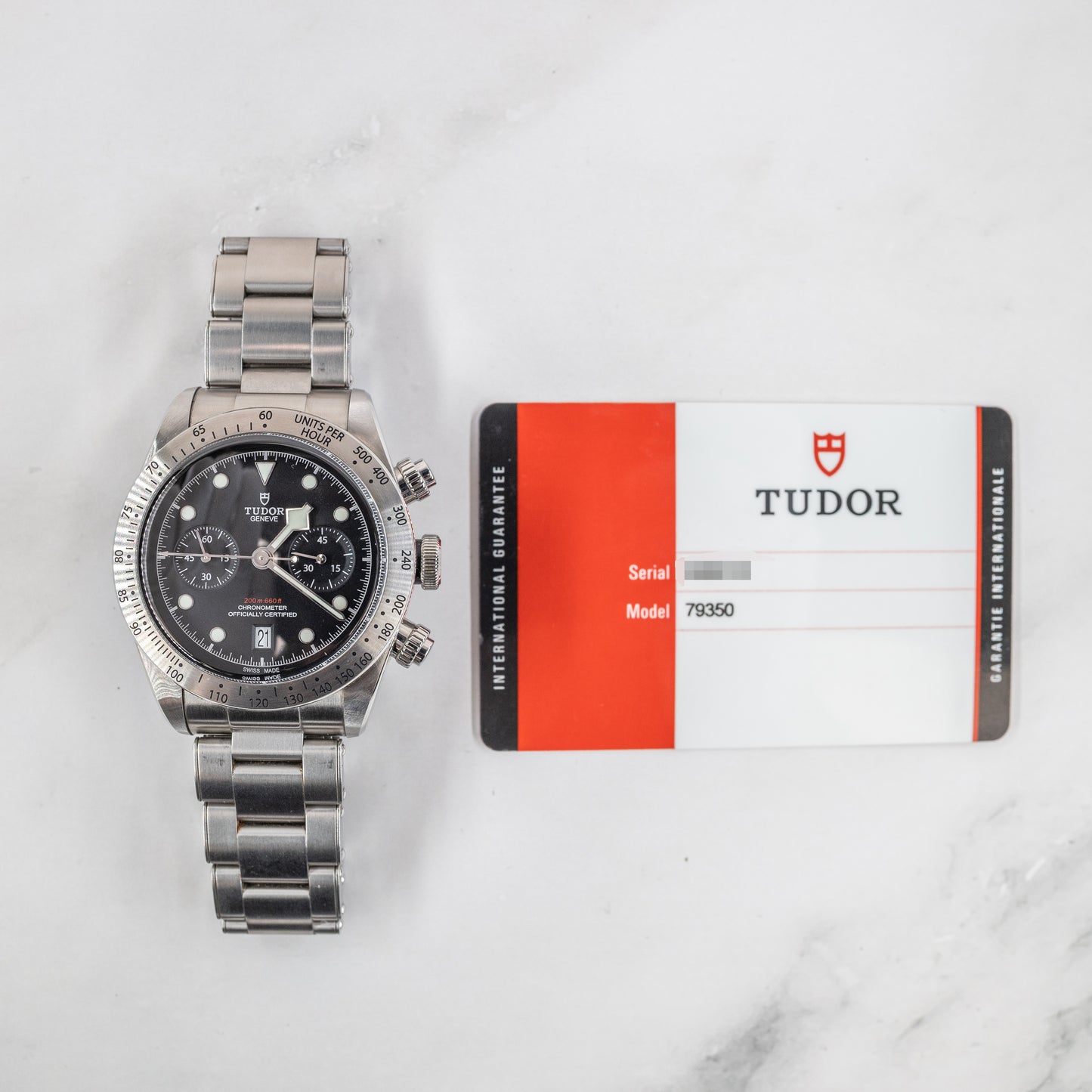 Tudor Geneve 79350 with Card