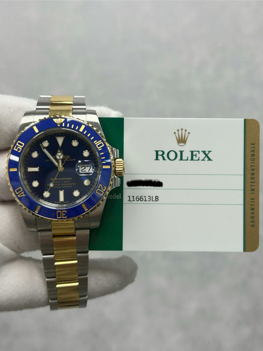Rolex Submariner Date 116613LB with Card