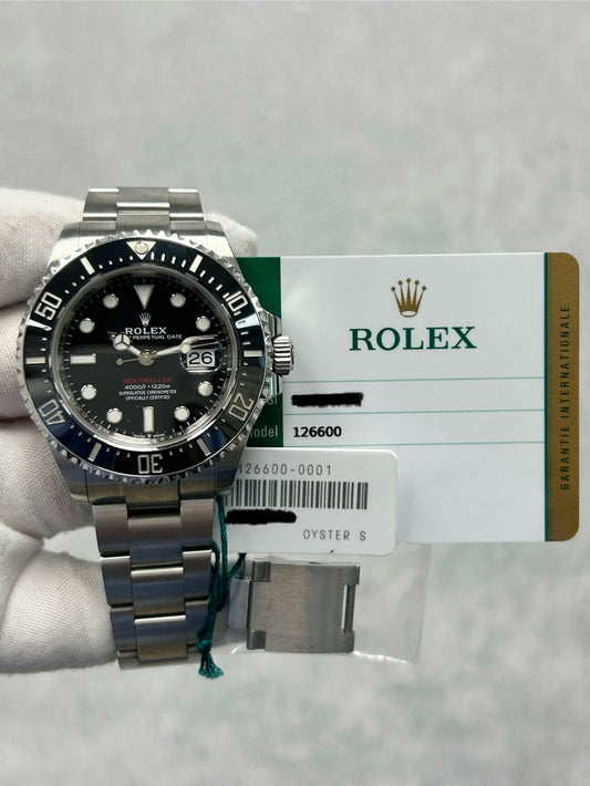 Rolex Sea-Dweller Deepsea 126660 with Card