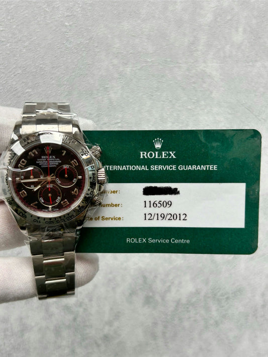 Rolex Cosmograph Daytona 116509 with Card