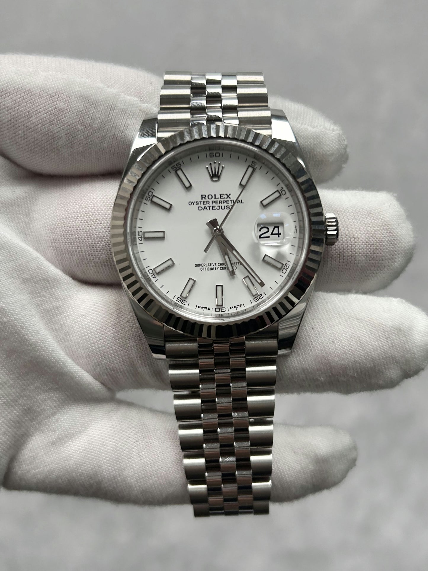 Rolex Datejust 41 126334 with Card