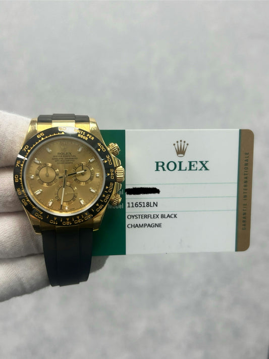 Rolex Daytona 116518LN with Card