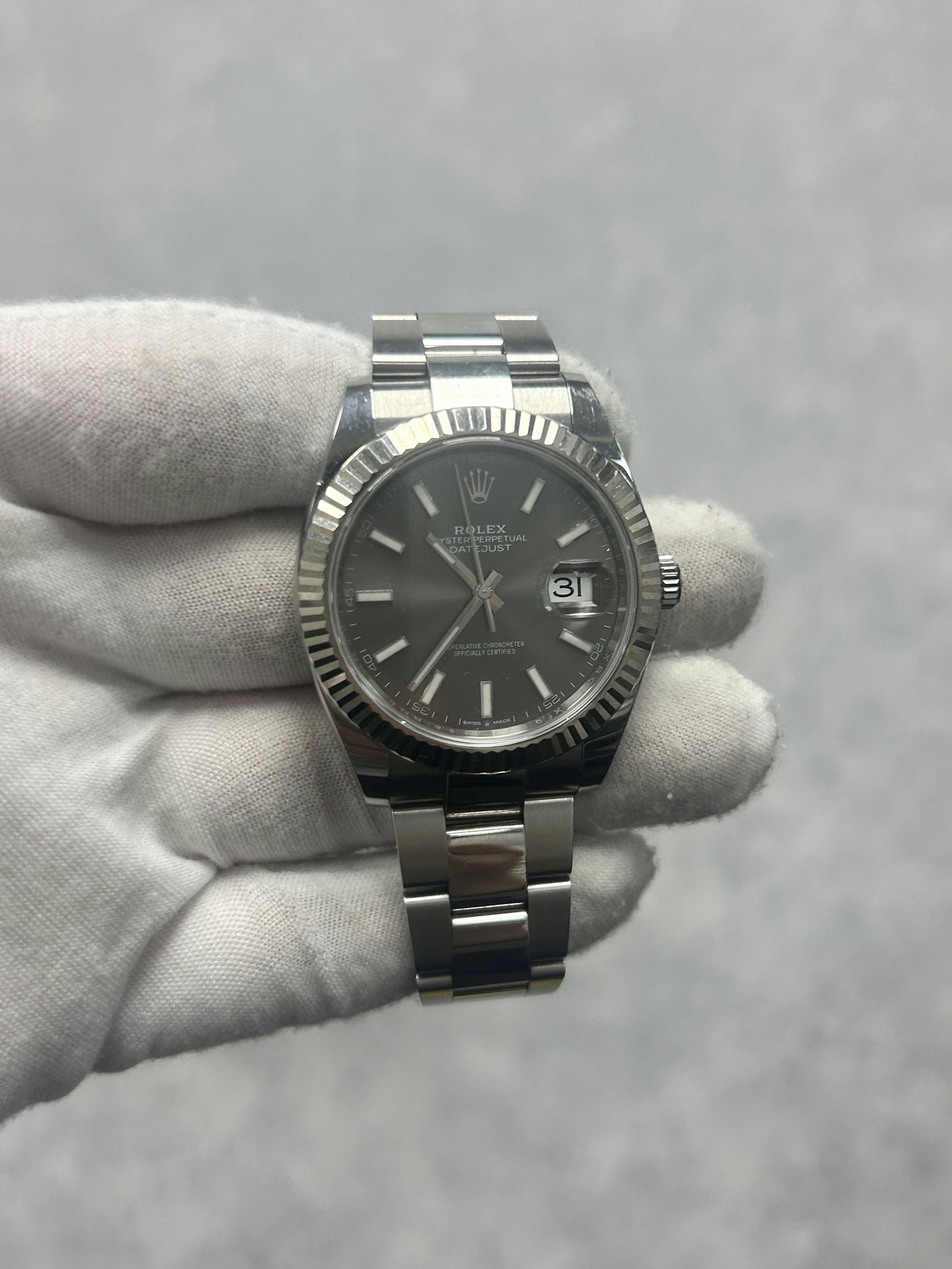 Rolex Datejust 126334 with Card and White Tag