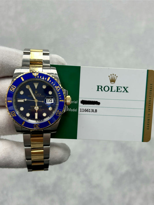 Rolex Submariner Date 116613LB with Card