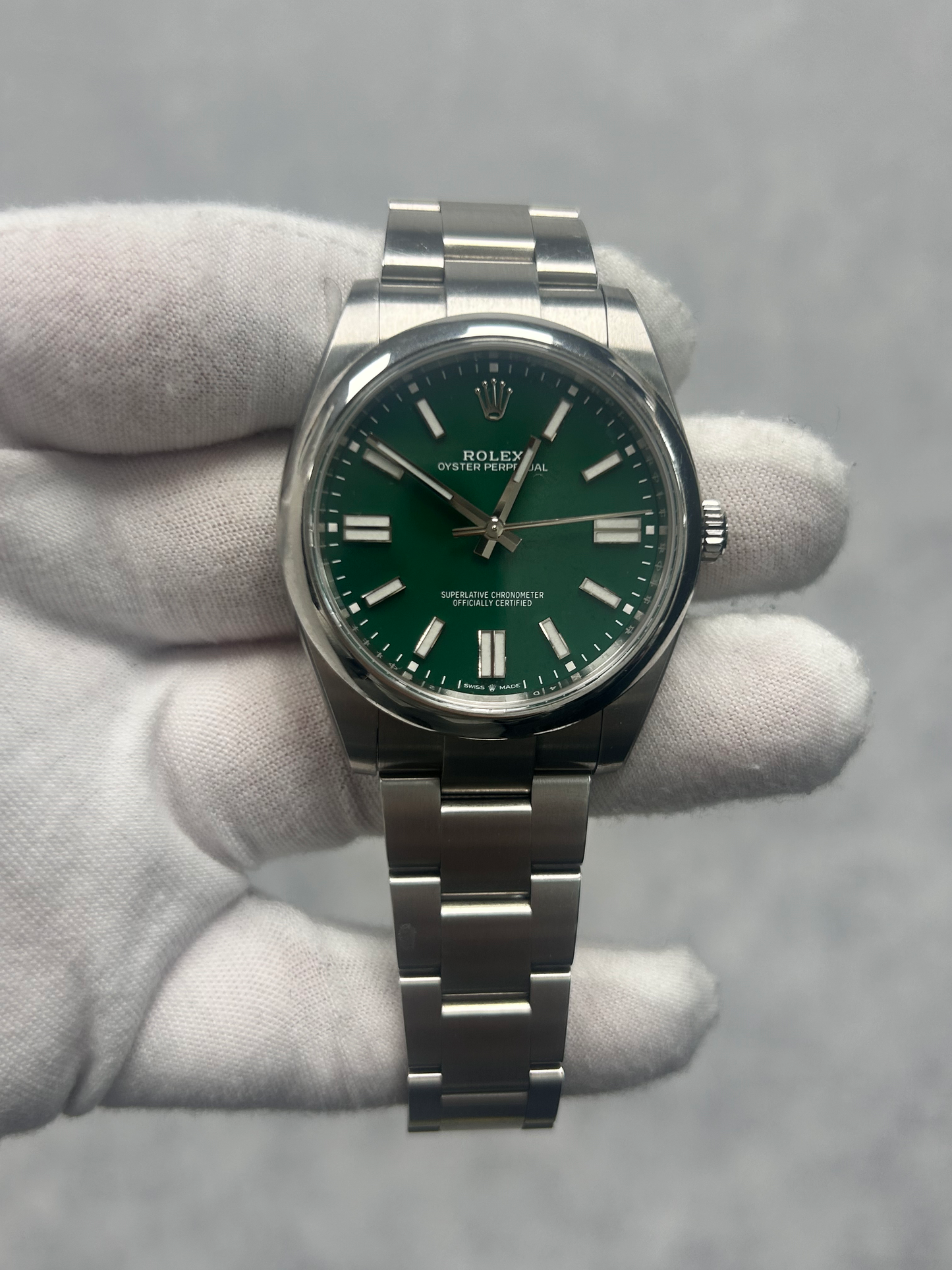 Rolex Oyster Perpetual 124300 with Card and White Tag