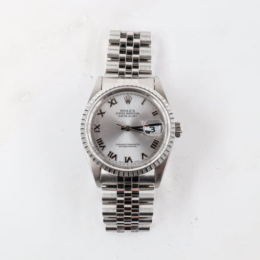 Rolex Datejust 16220 with Card and Paper