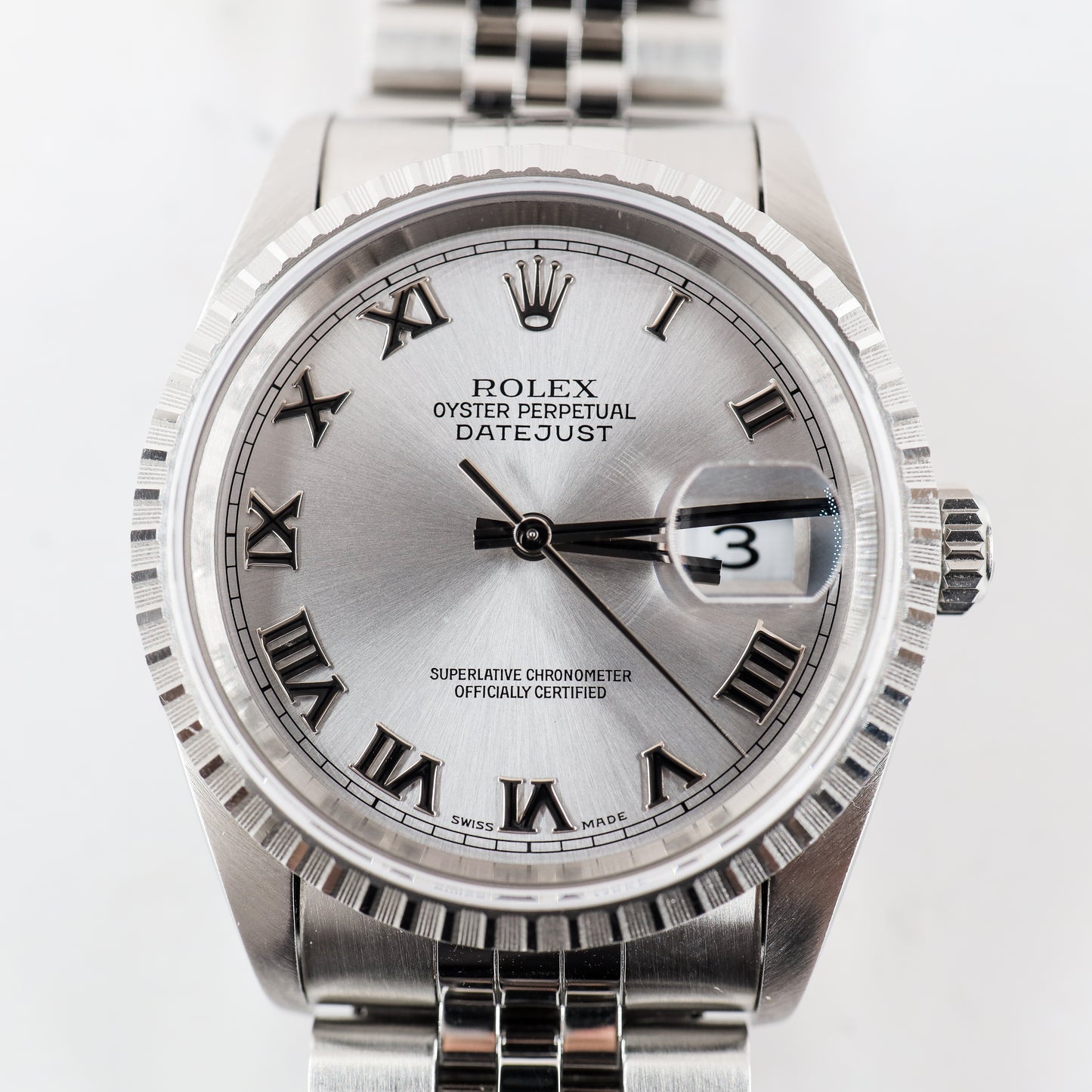 Rolex Datejust 16220 with Card and Paper