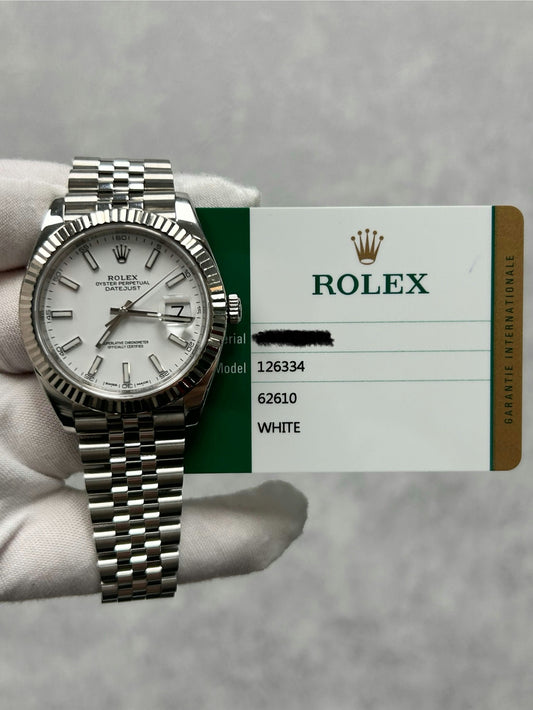 Rolex Datejust 41 126334 with Card