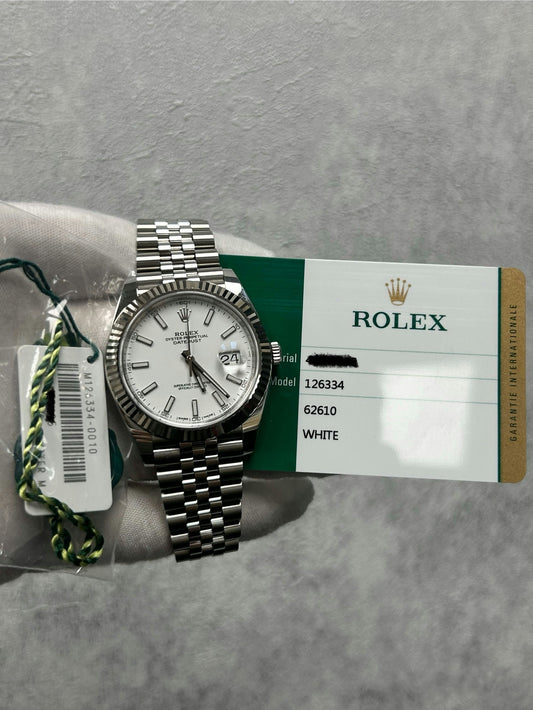 Rolex Datejust 41 126334 with Card