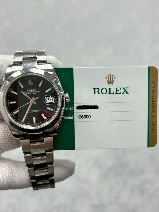 Rolex Datejust 41 126300 with Card