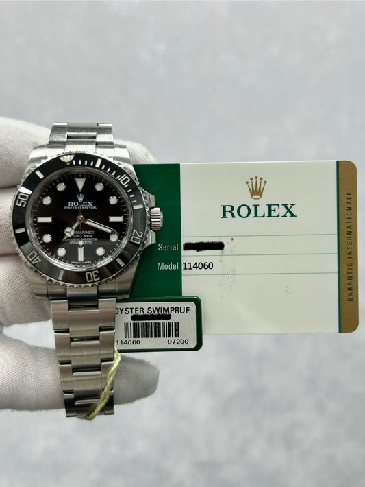 Rolex Submariner 114060 with Card