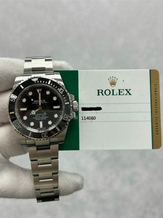 Rolex Submariner 114060 with Card