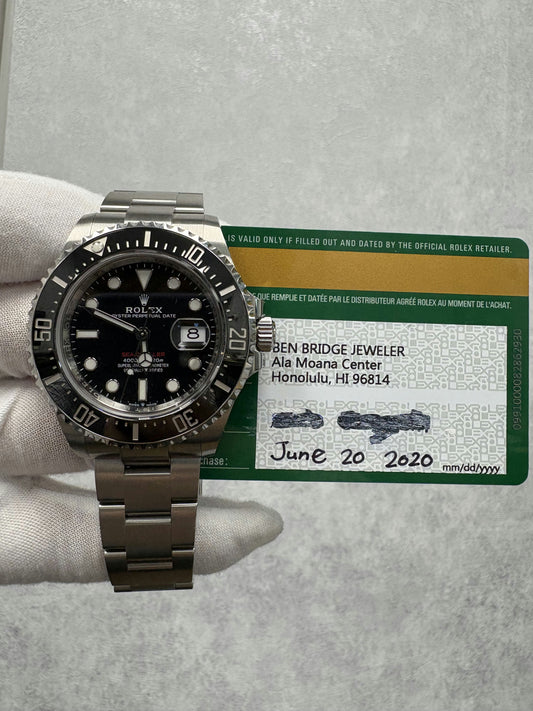 Rolex Sea-Dweller 126600 with Card
