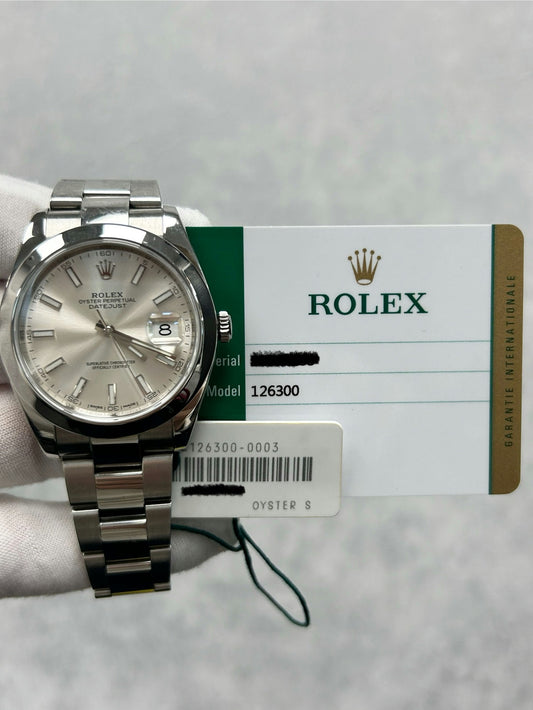Rolex Datejust 41 126300 with Card
