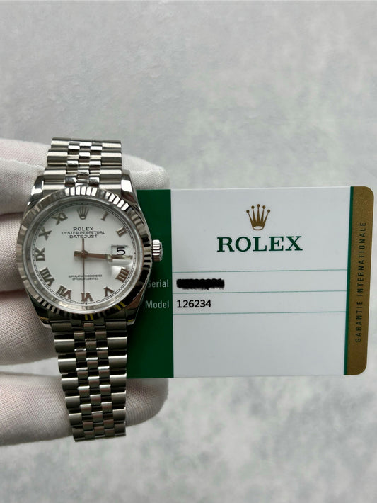 Rolex Datejust 36 126234 with Card