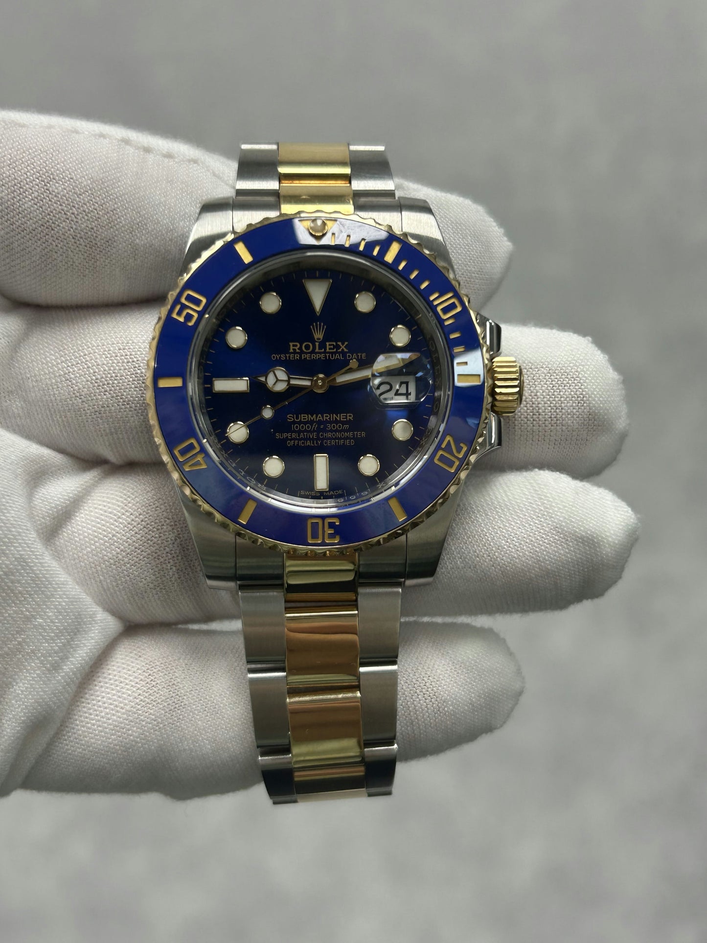 Rolex Submariner Date 116613LB with Card