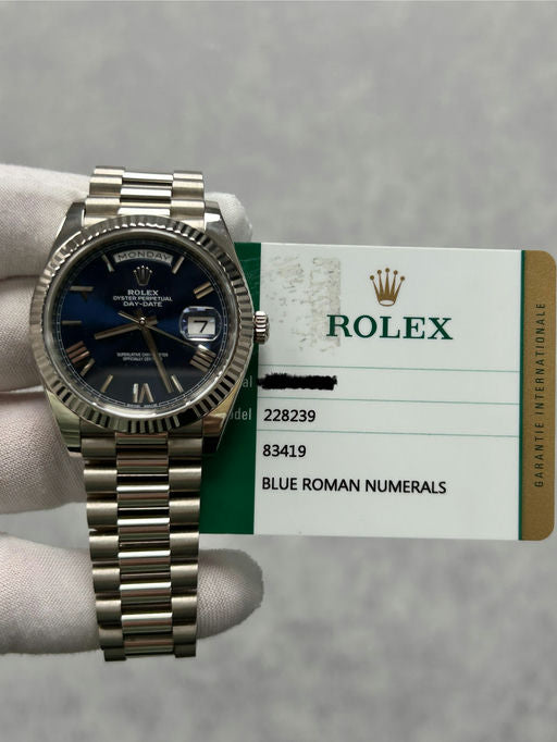 Rolex Day-Date 40 228239 with Card
