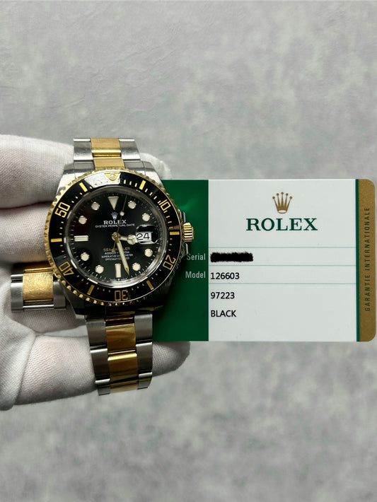 Rolex Sea-Dweller 43 126603 with Card