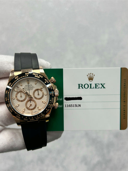 Rolex Daytona 116515LN with Card