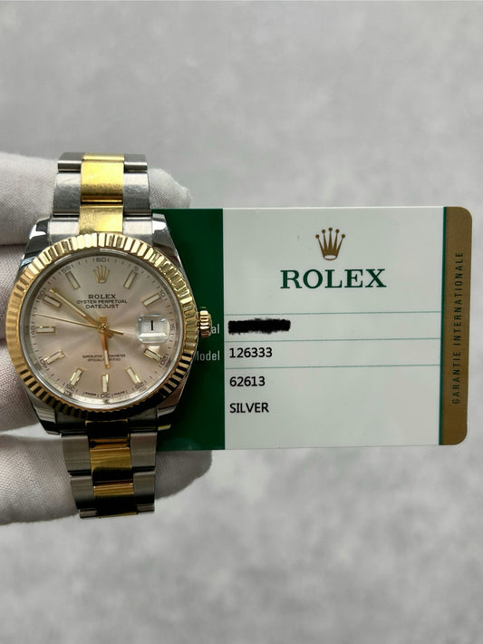 Rolex Datejust 41 126333 with Card