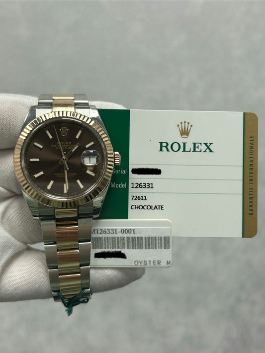 Rolex Datejust 41 126331 with Card