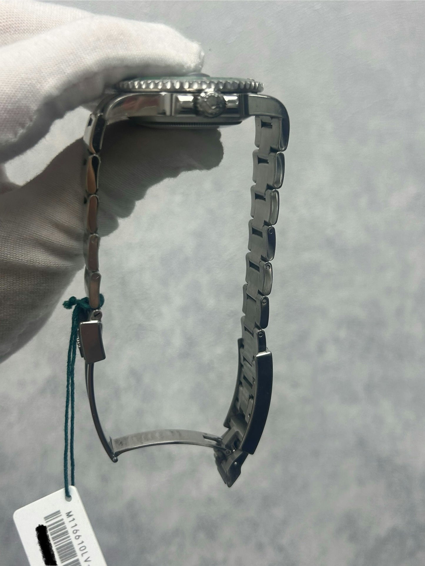 Rolex Submariner 116610LV with White Tag and Card