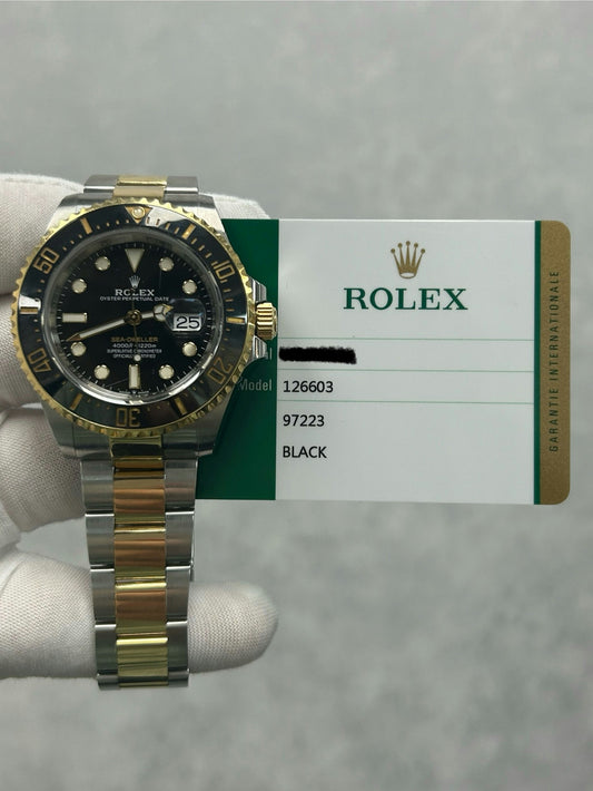 Rolex Submariner Date 126603 with Card