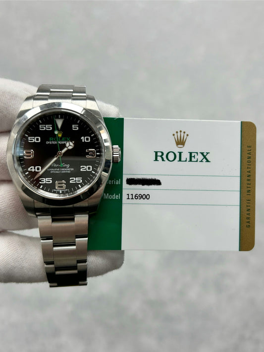 Rolex Air-king 116900 with Card