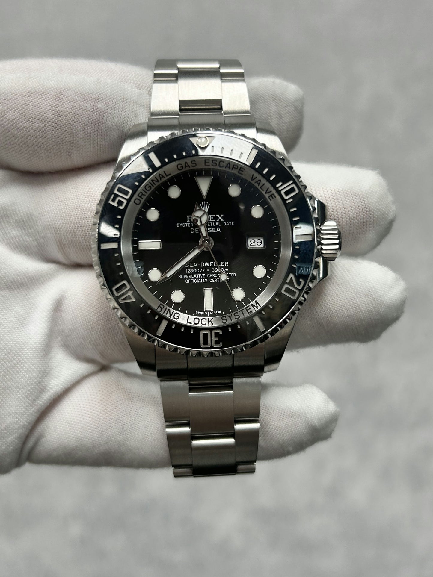 Rolex Sea-Dweller Deepsea 1166610 with Card