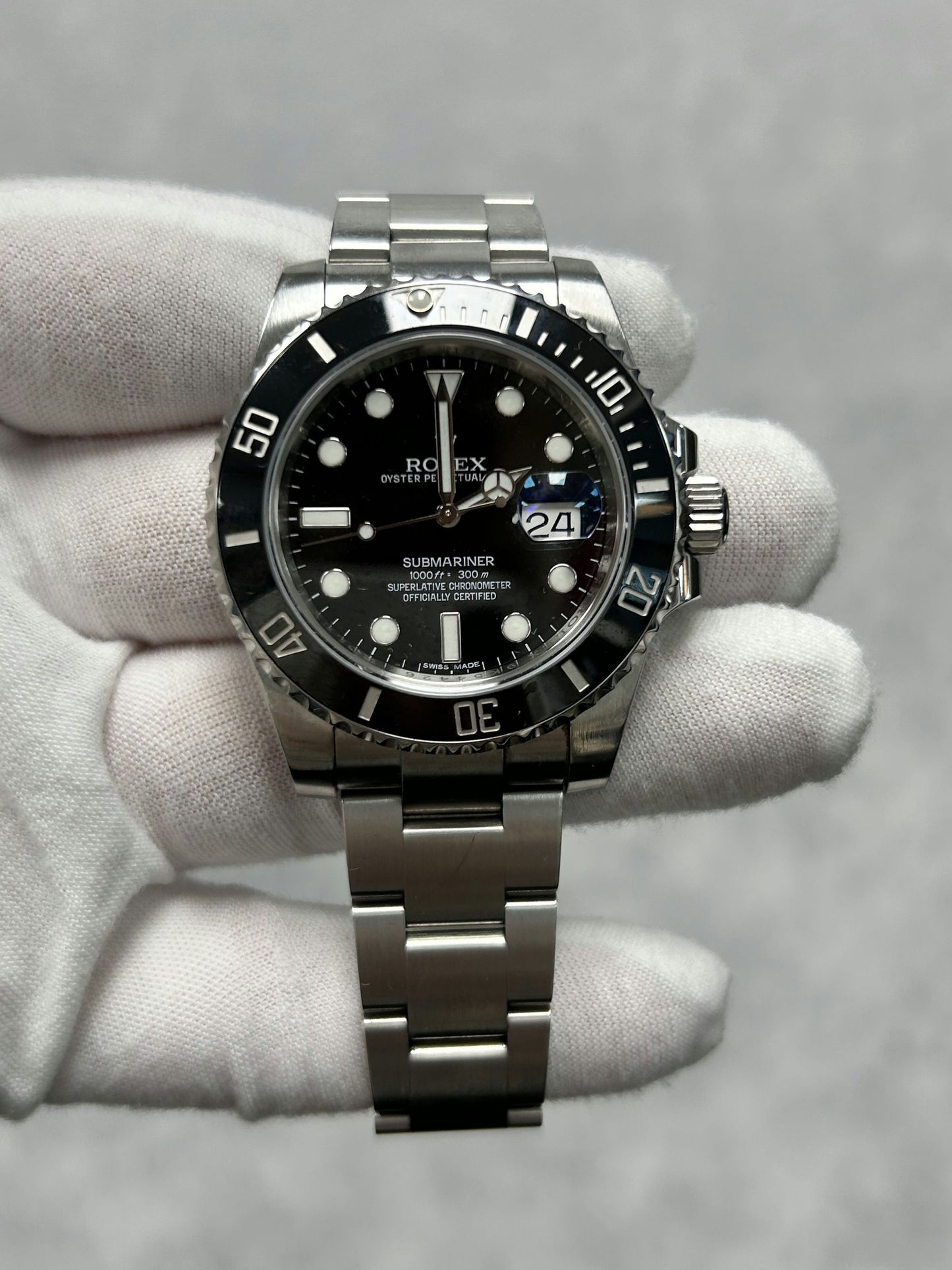 Rolex Submariner Date 116610LN with Card