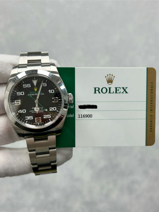 Rolex Air-King 116900 with Card