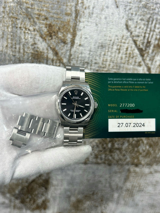 Rolex Oyster Perpetual 277200 with Card